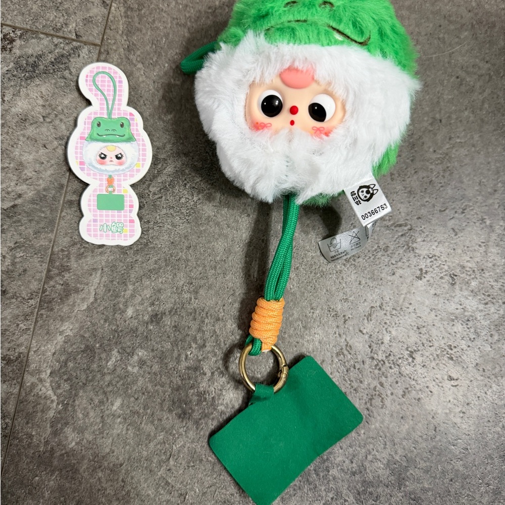 Baby three alligator lanyard